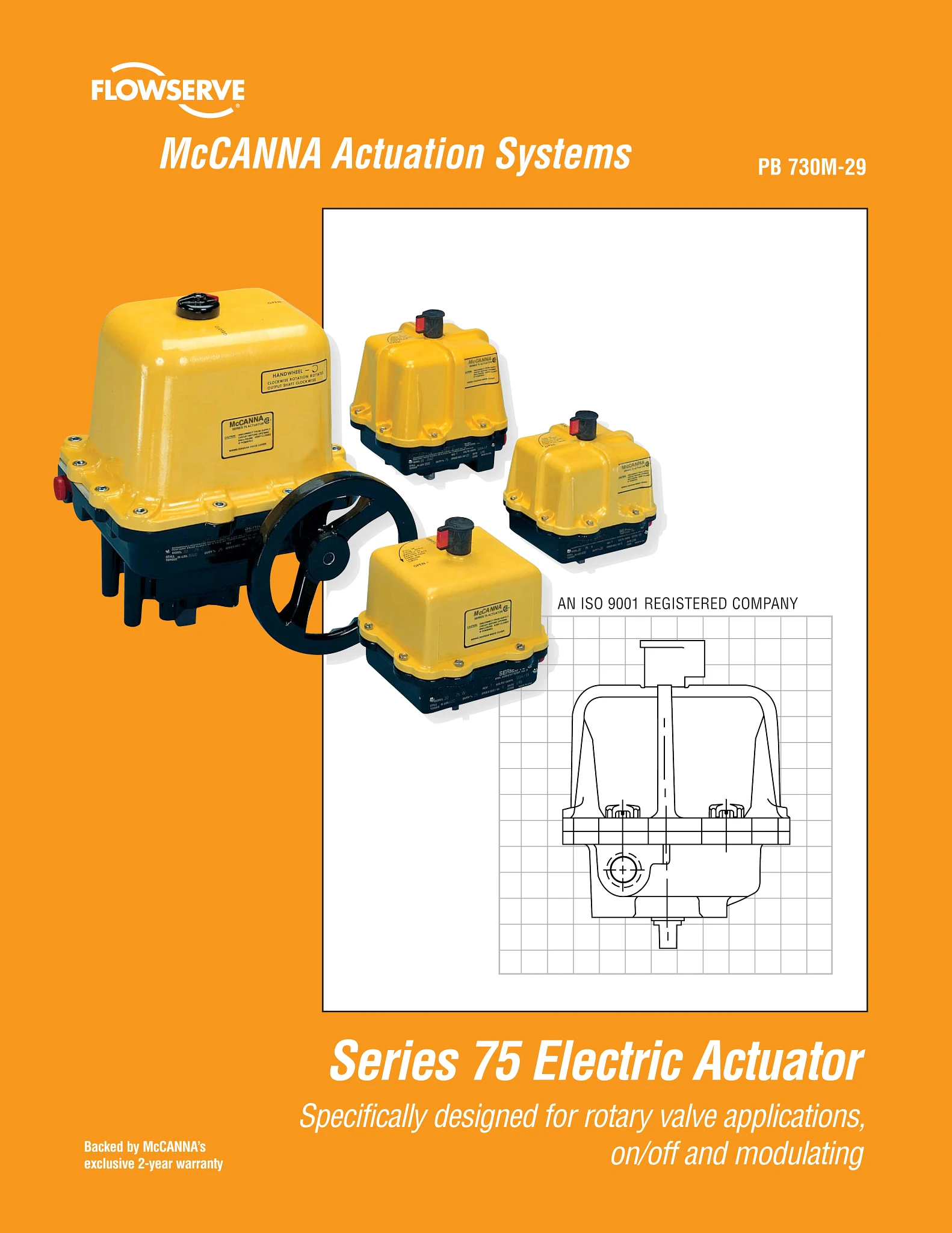 McCANNA执行系统系列75电动执行器手册