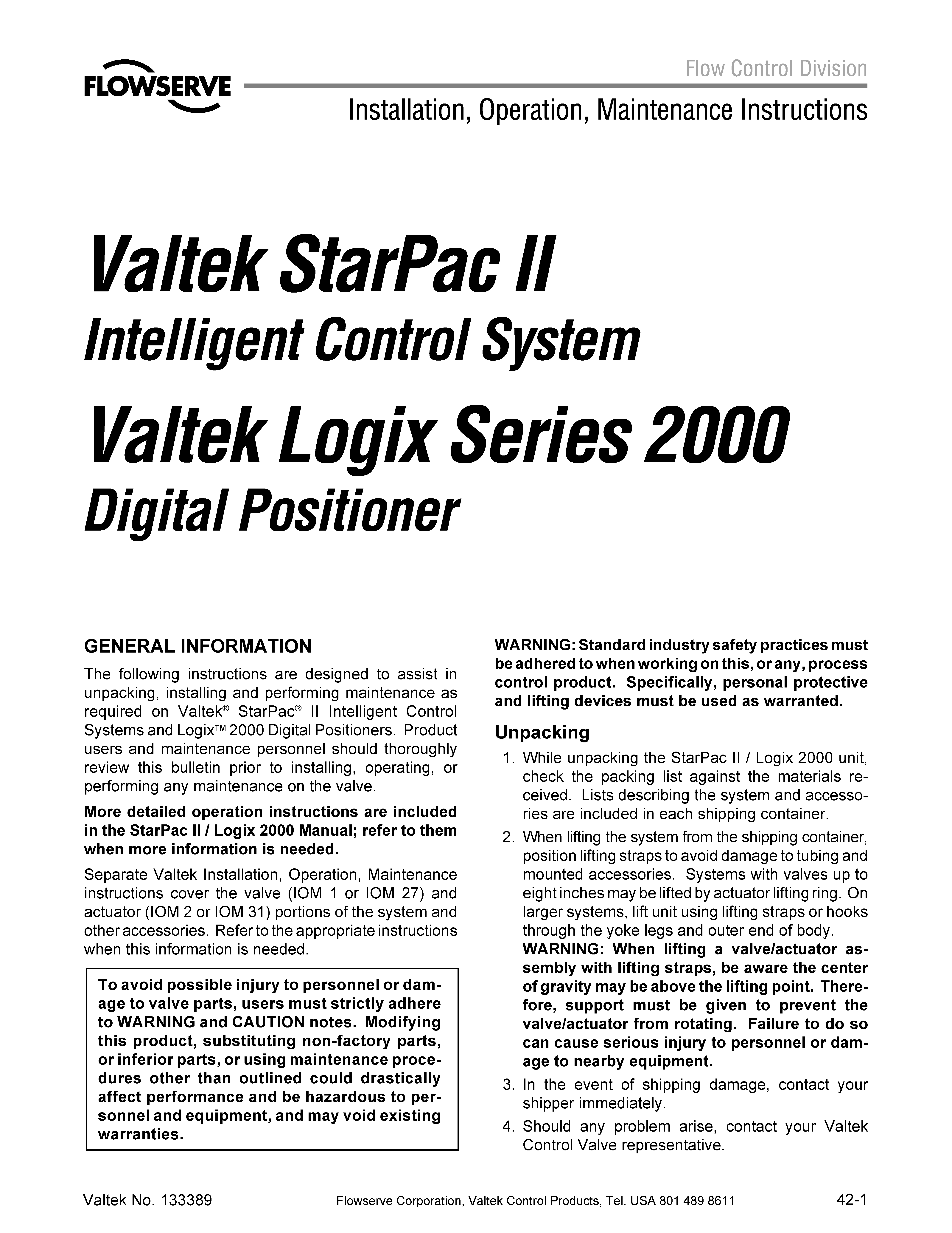 Logix 2000 数字定位器使用说明(IOM)