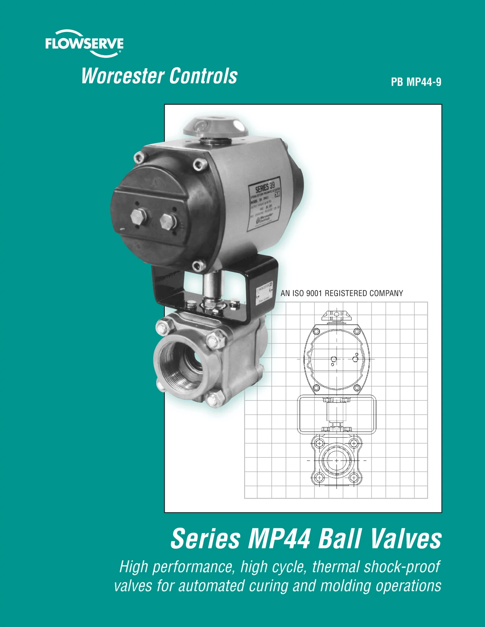 Worcester Controls MP44系列球阀手册