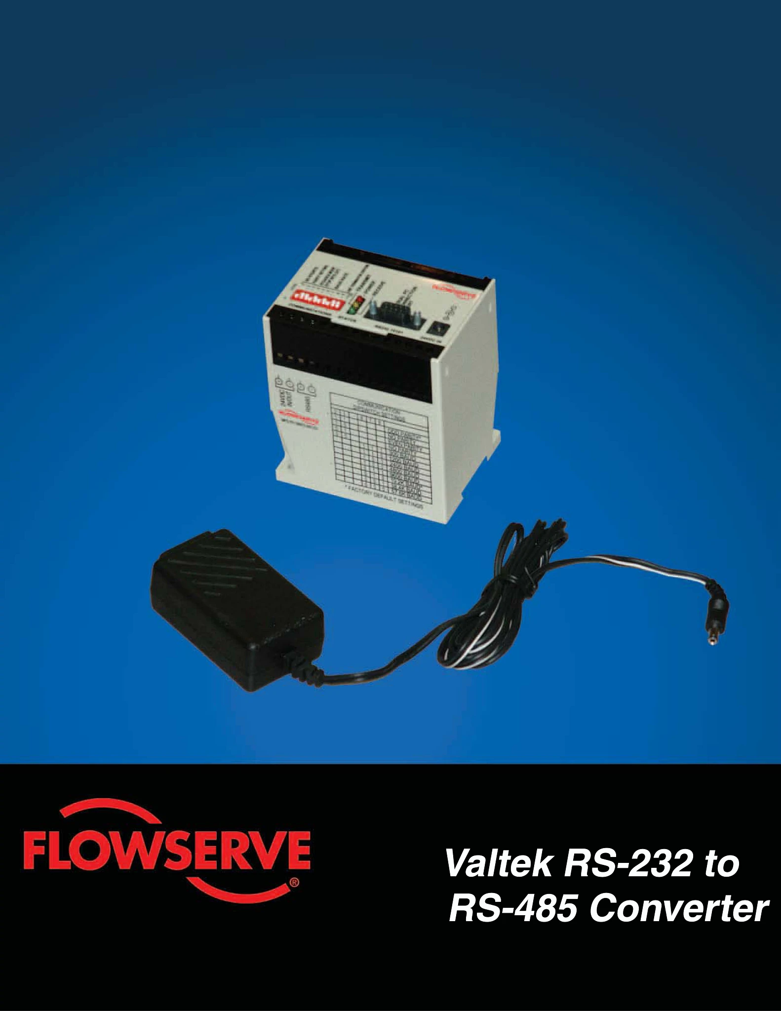 Valtek RS-232 至 RS-485 转换器技术手册