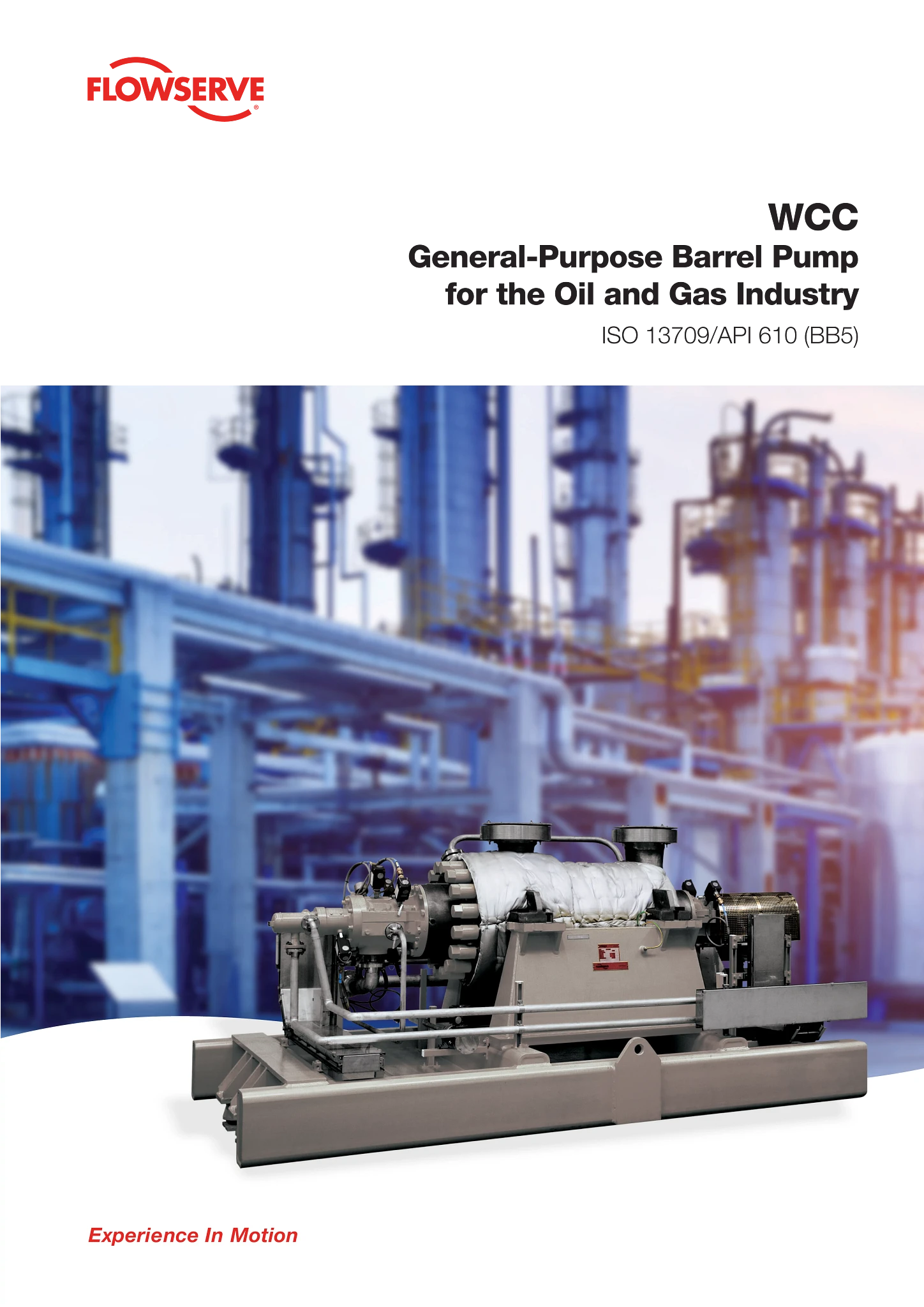 WCC通用或适用于石油、天然气行业桶式泵 - 手册