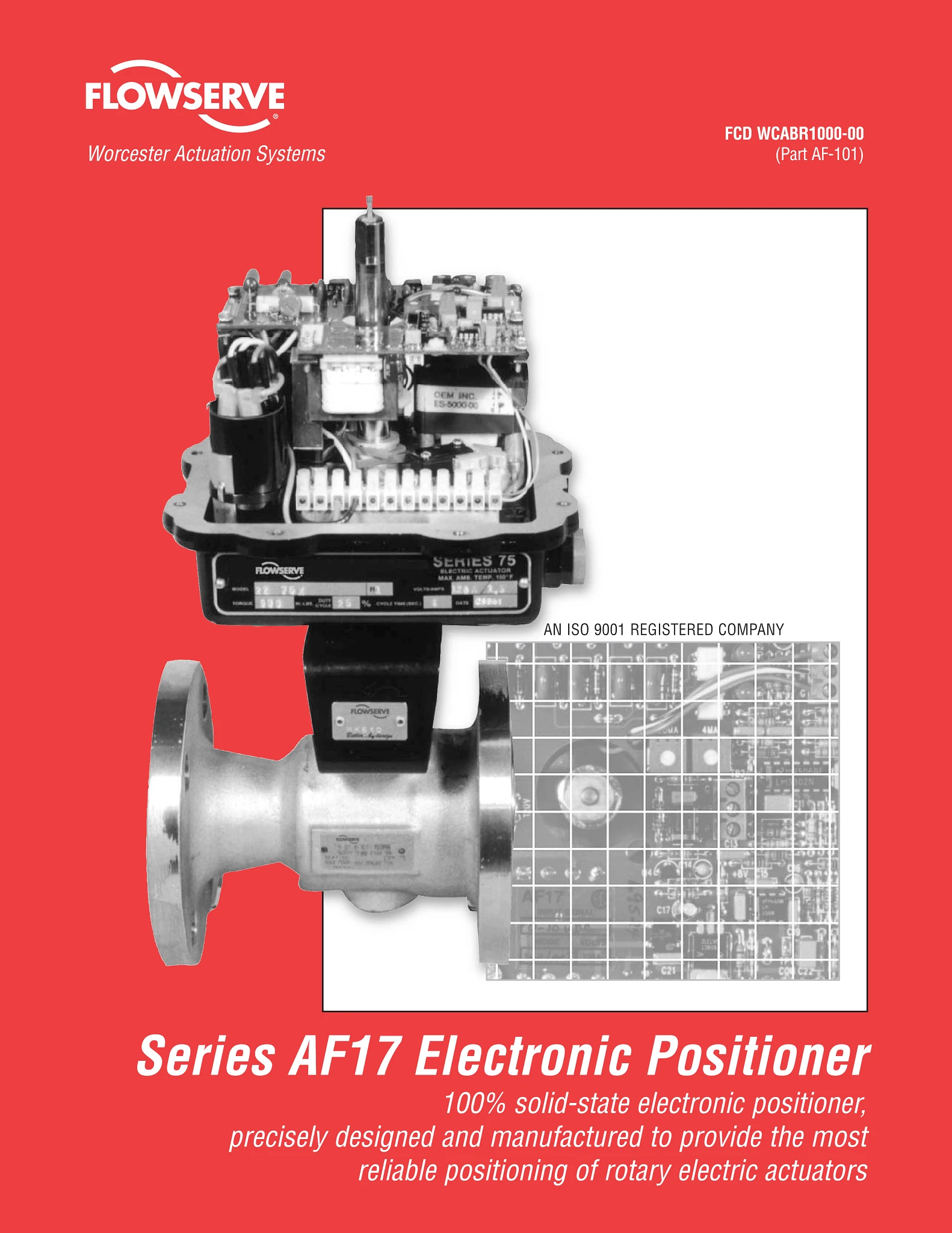 Worcester Controls AF-17系列电子定位器手册