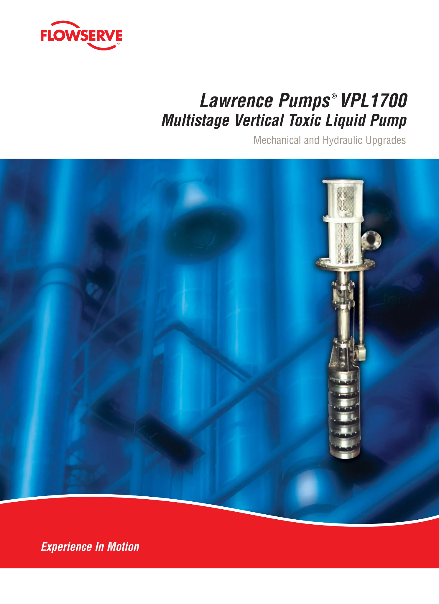Lawrence Pumps®VPL1700有毒液体多级立式泵 - 手册