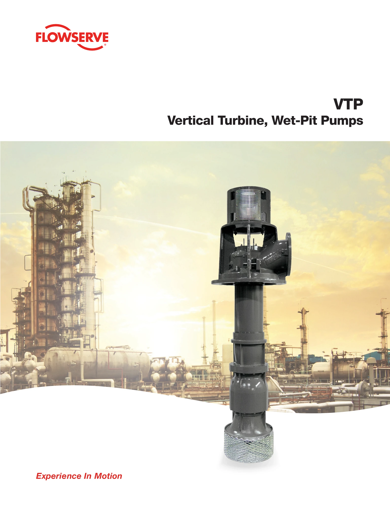 VTP立式涡轮，湿坑泵 - 手册