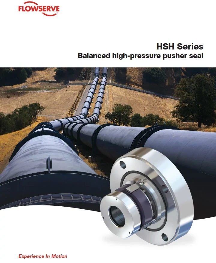 HSH系列平衡高压推进型密封 - 手册