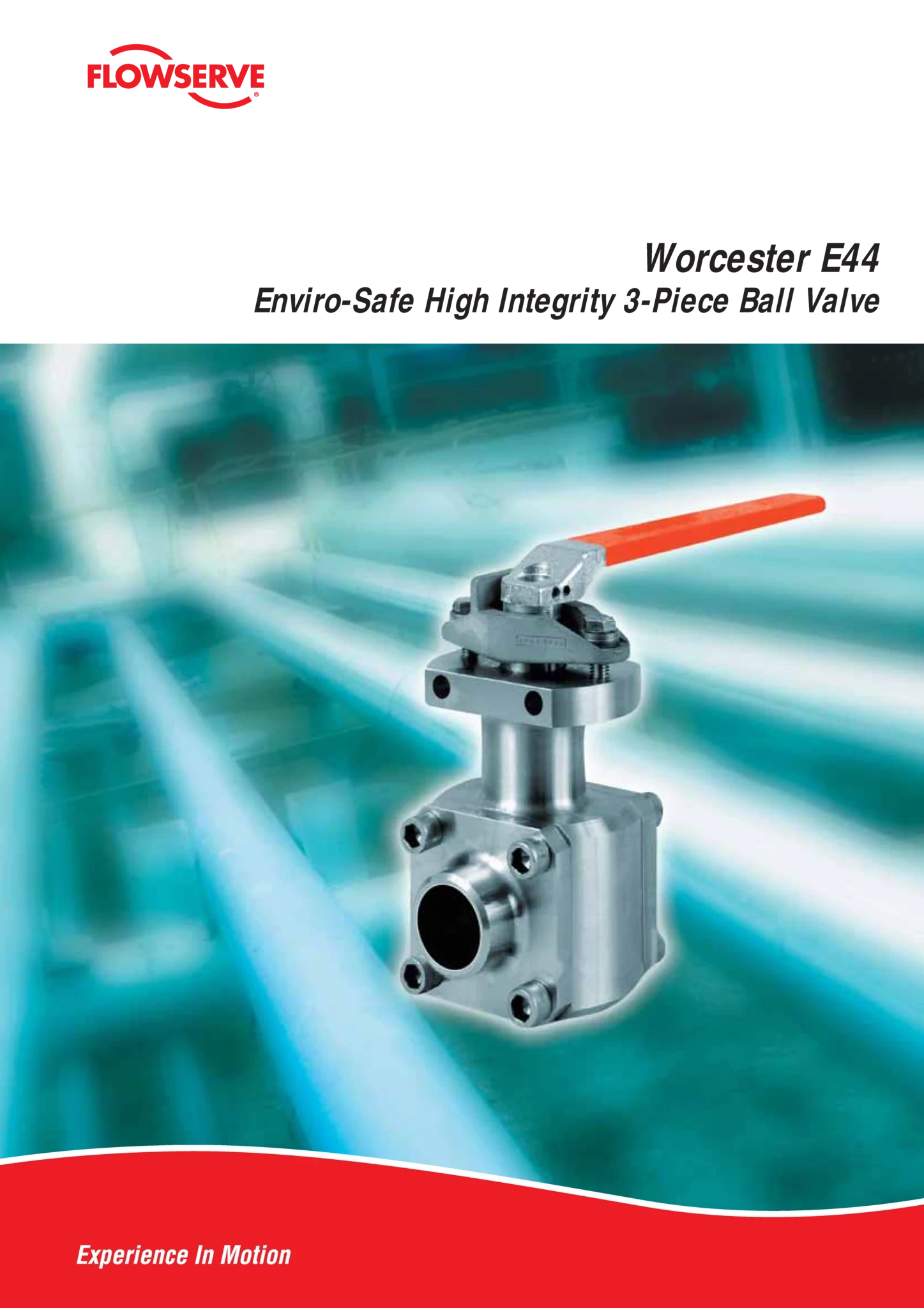 Worcester Controls E44环境安全高完整性3件式球阀(欧洲/亚洲)
